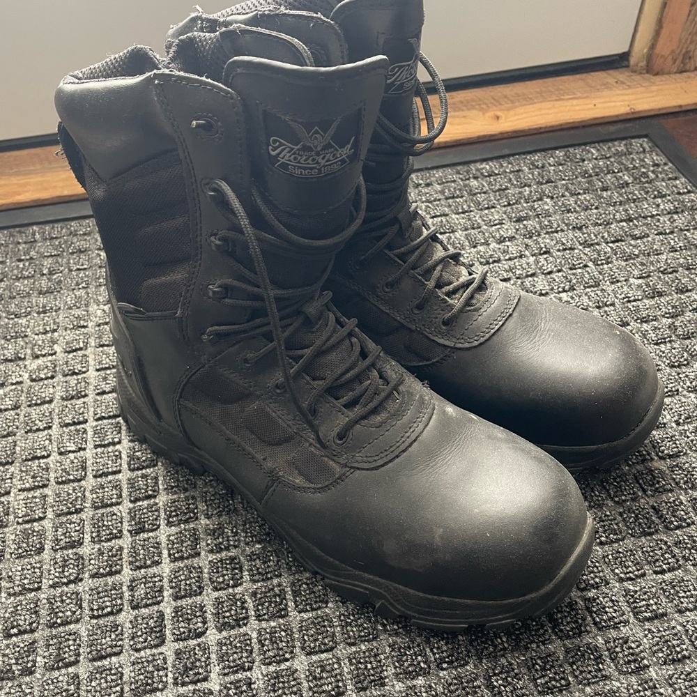 Thorogood Men's Black Deuce Waterproof Boots